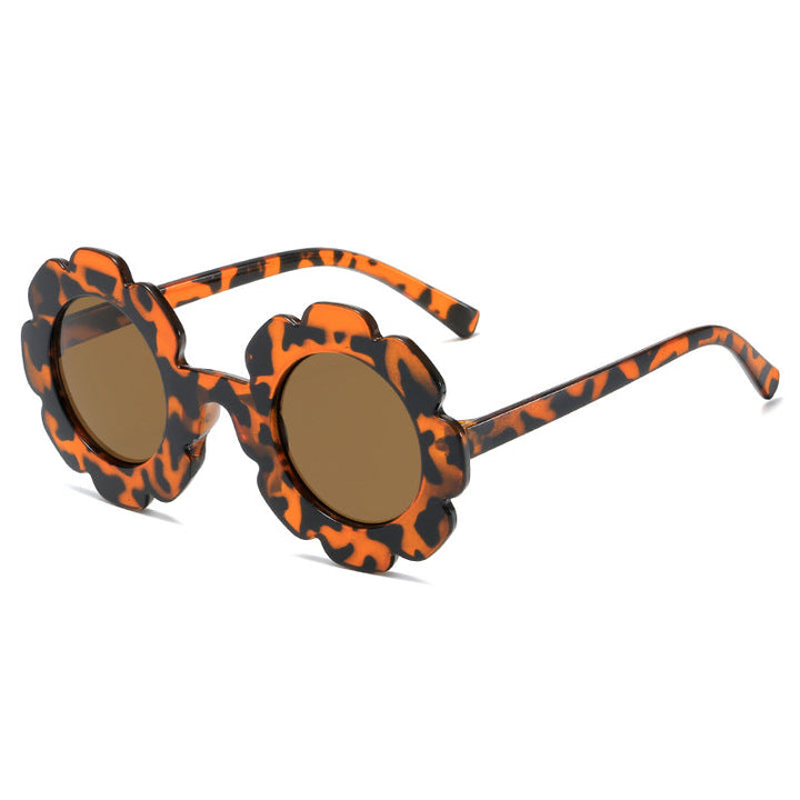 Ladies playful flower sunglasses with high UV protection Kalsten