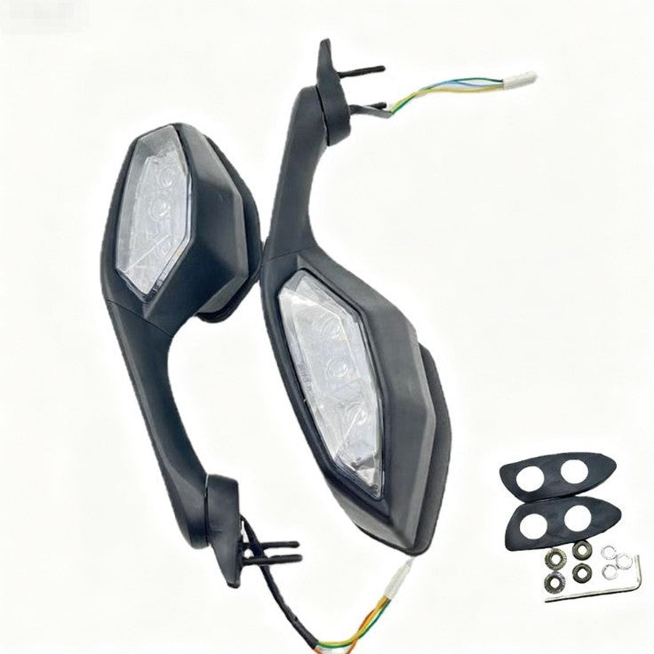 Adjustable LED Motorcycle Rearview Mirror Kalsten