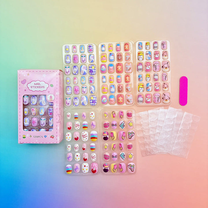 Creative Cartoon Nail Art Sticker Set Kalsten