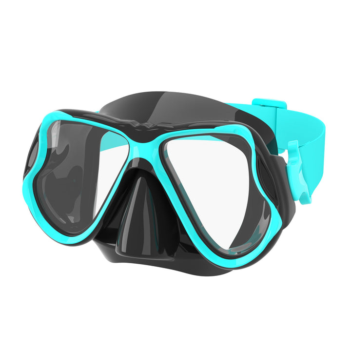 High-quality diving mask with flexible silicone rim and wide field of view Kalsten