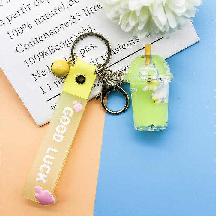 Unisex keychain with decorative cocktail design Kalsten