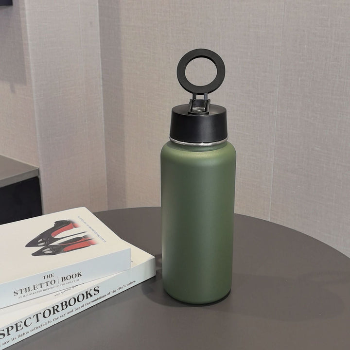 Unisex Sporty Stainless Steel Water Bottle Kalsten