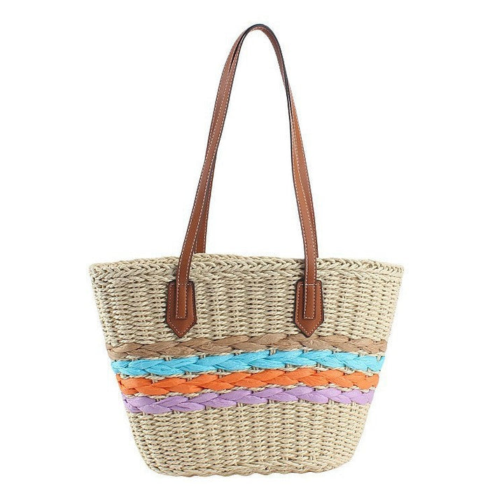 Handbag with Colorful Braided Details Kalsten