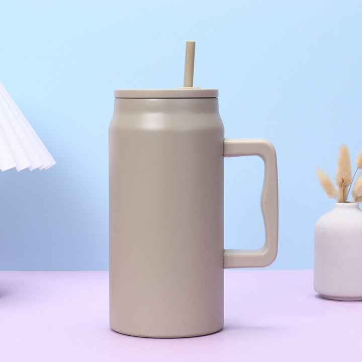Ladies stylish insulated cup with removable straw Kalsten