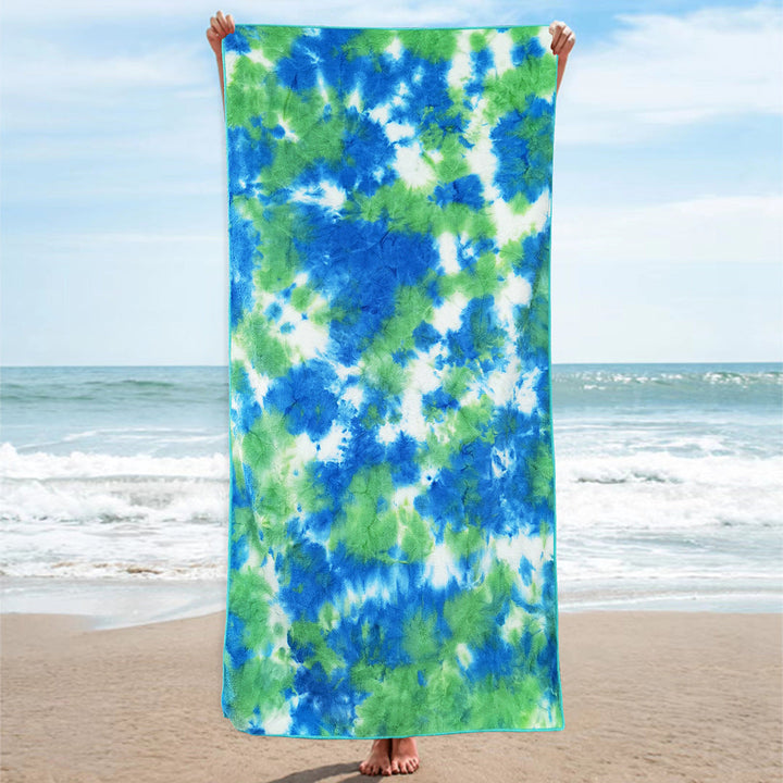 Beach towel with unusual batik design Kalsten