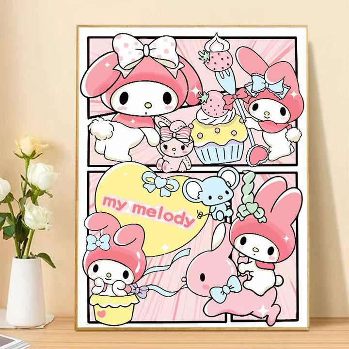 Cute Cartoon Character Art Print Kalsten
