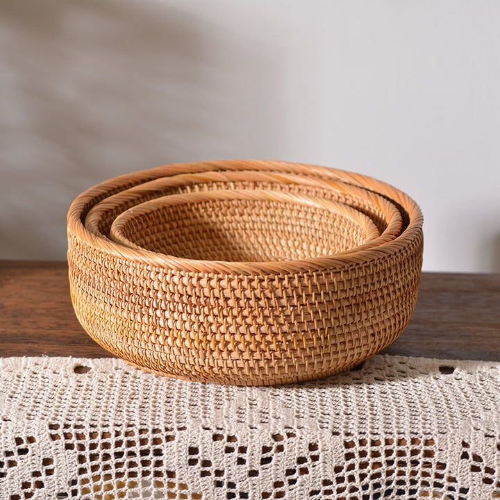 Ladies' beef decoration basket made of natural material Kalsten
