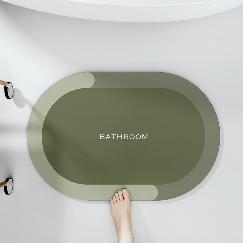 Contemporary Abstract Bathroom Mat Kalsten