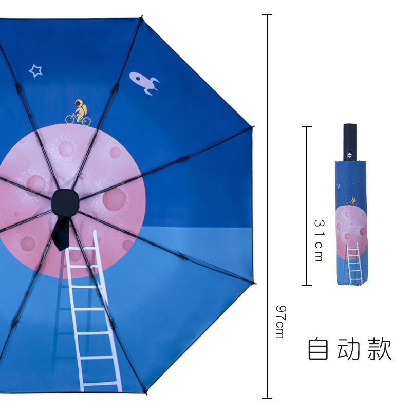 Women's Creative Graphic Umbrella Kalsten