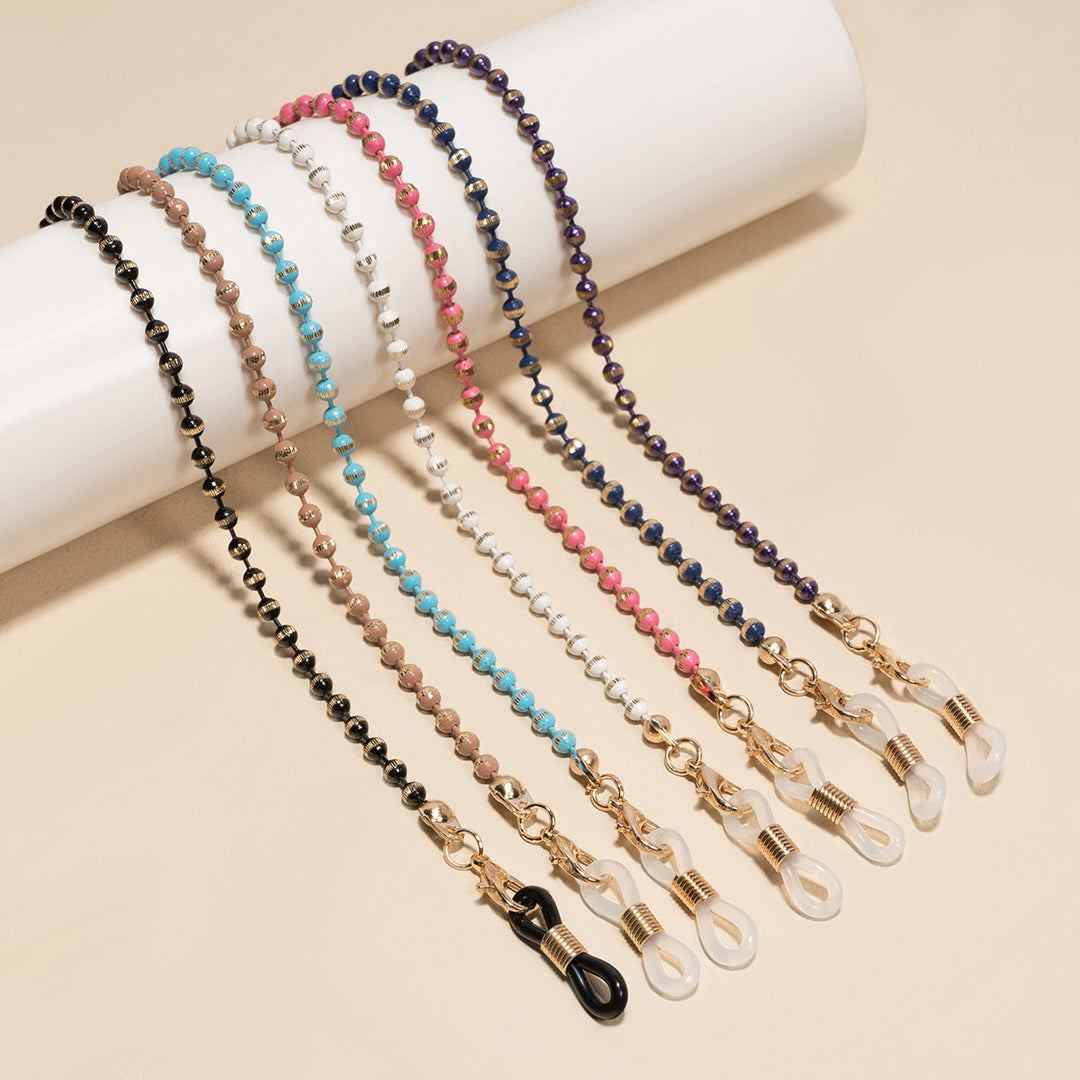 Elegant Beaded Eyewear Holder Chain kalsten