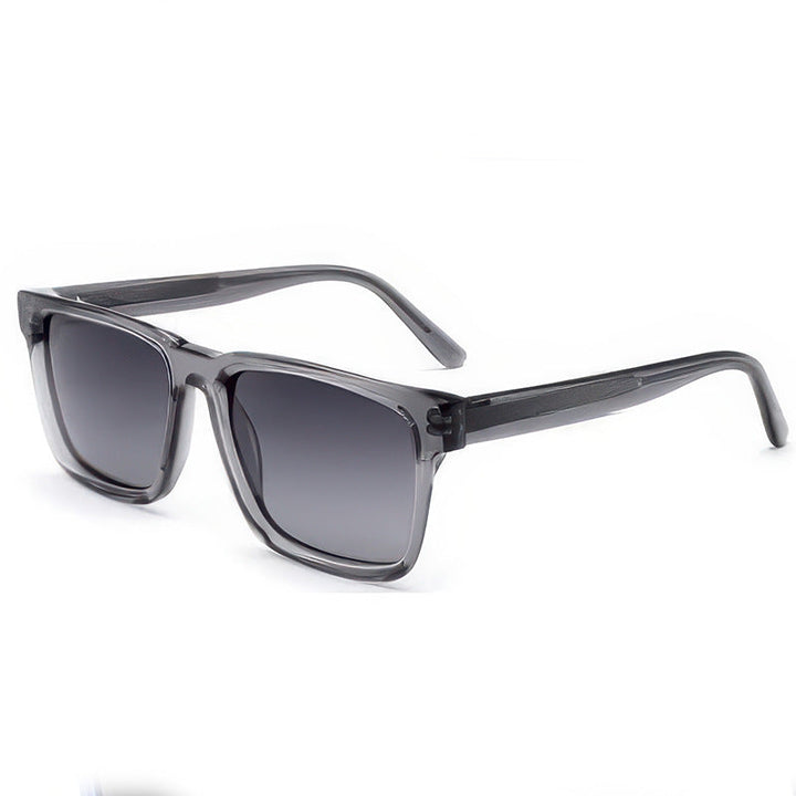 Women's fashionable sunglasses with clear plastic frame and multifunctional lenses Kalsten
