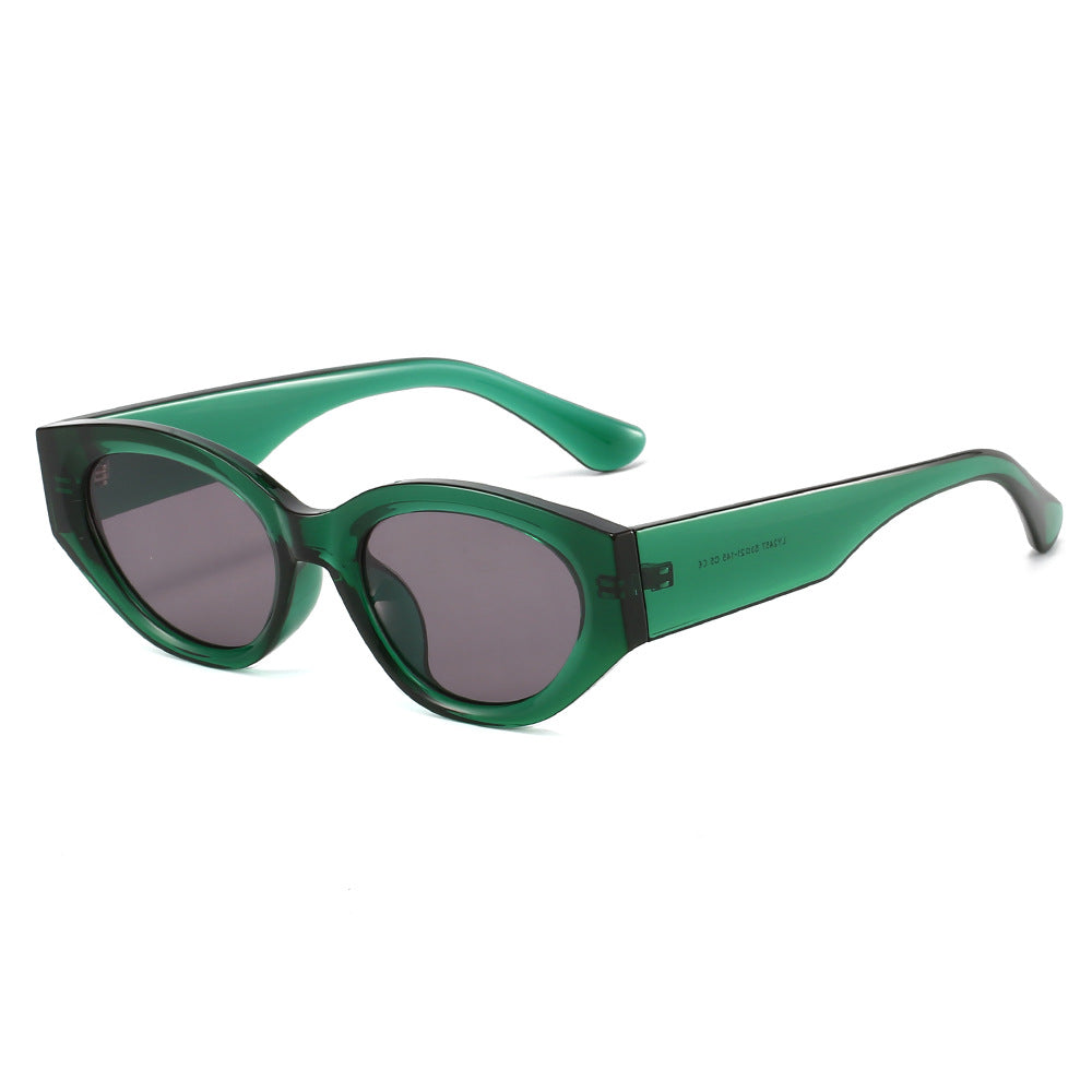 Women Cat-Eye Sunglasses with modern, transparent frame and UV protection Kalsten