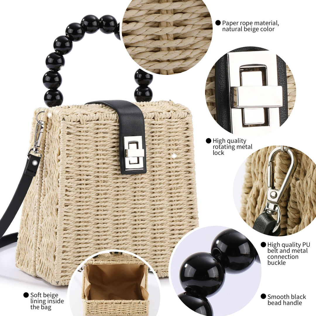 Women's Designer Basket Bag with Unique Grip Kalsten