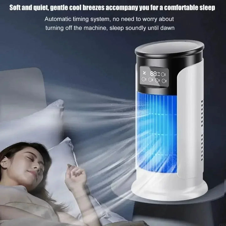 Unisex One Size Portable Tower Evaporative Personal Air Conditioner with LED Digital Touch Display Smart Timer Kalsten