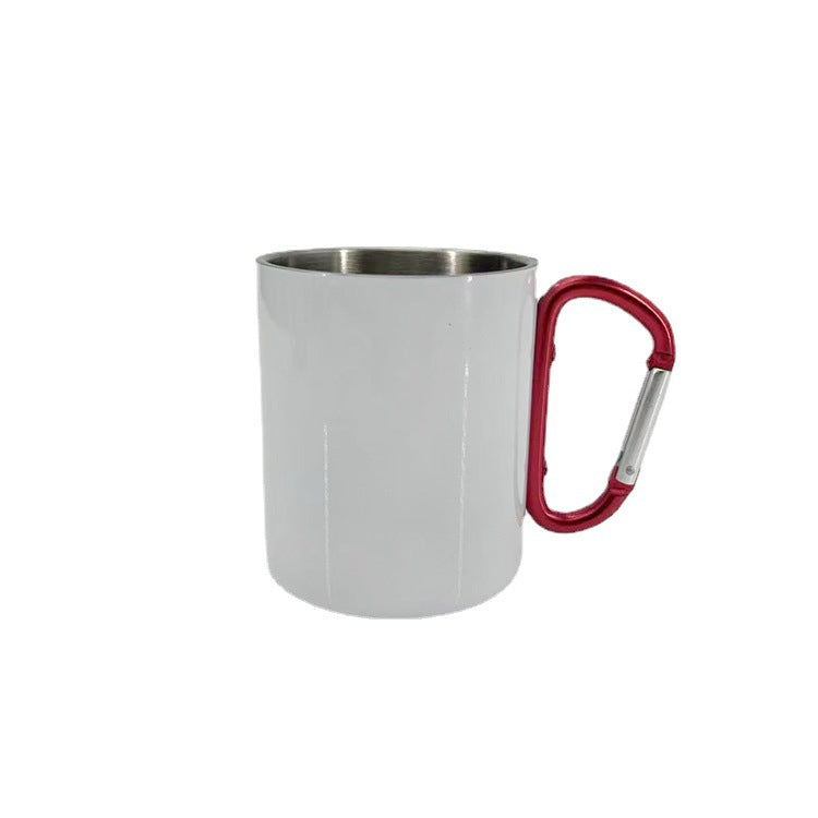 Women High-Quality Stainless Steel Drinking Cup with Carabiner Handle Kalsten
