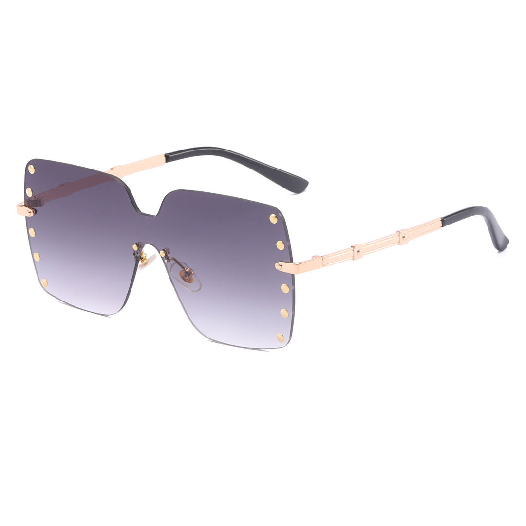 Women's oversized sunglasses with fashionable frame Kalsten