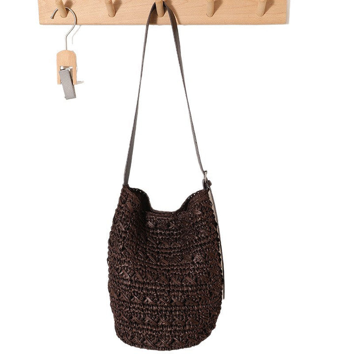 Handcrafted Shoulder Bag Made of High-Quality Natural Material Kalsten