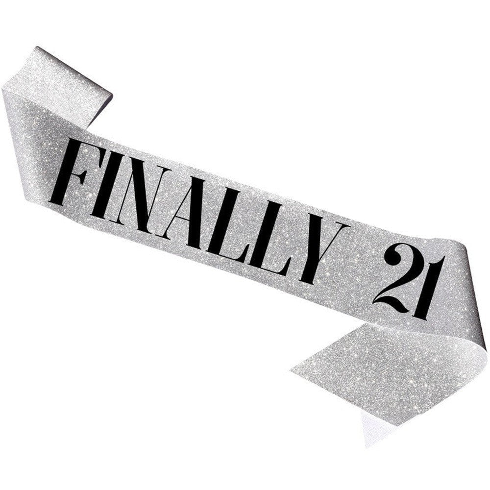 Women's Glittering Hairband with Inscription Kalsten