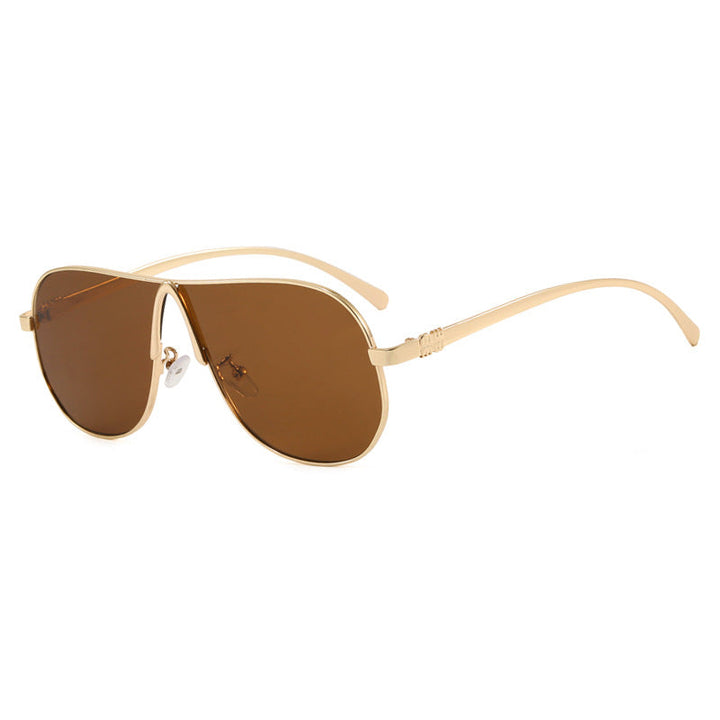 Women oversized sunglasses with modern design Kalsten