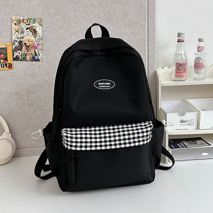 Casual Multi-Pocket School Backpack