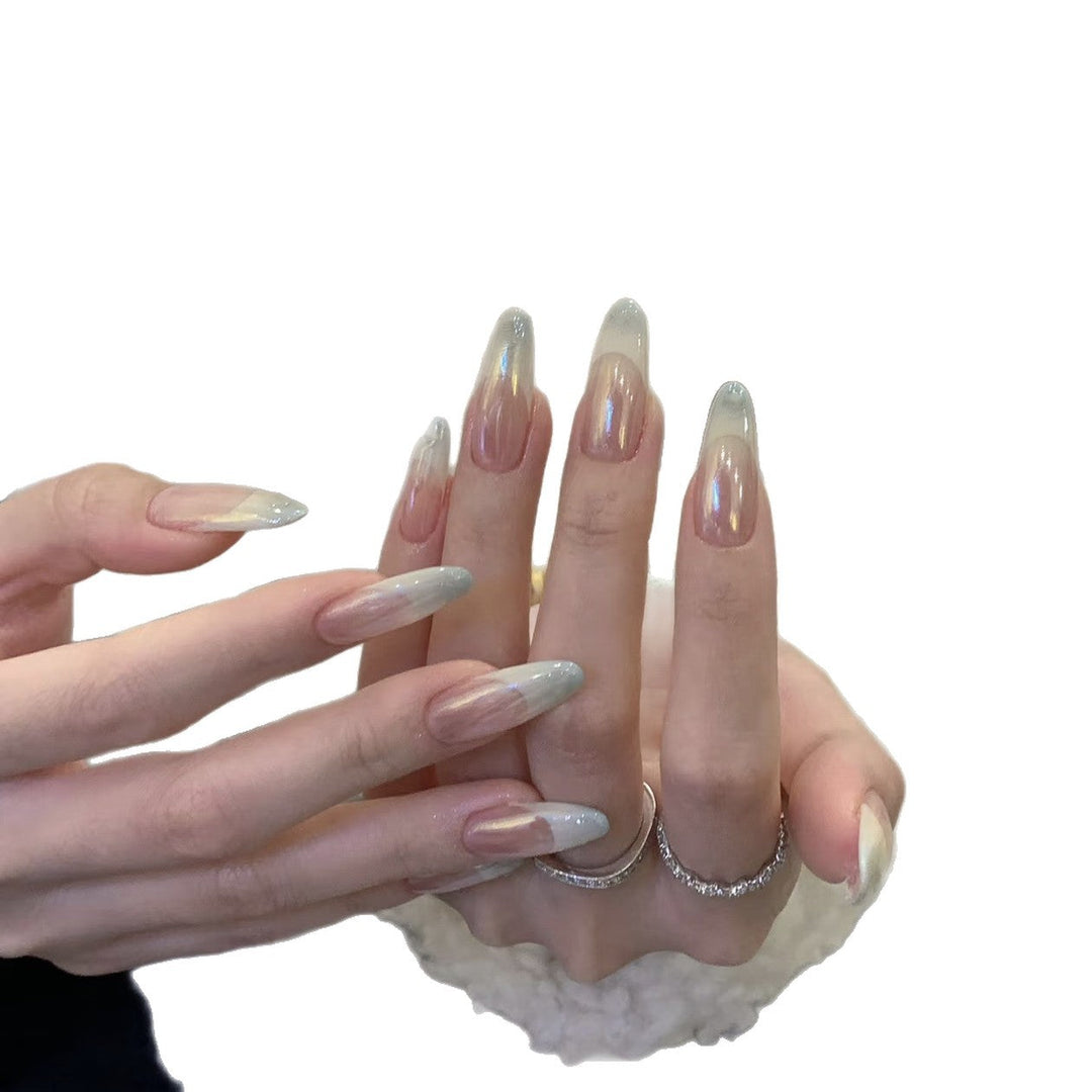 Acrylic Nails with Shimmering Effect Kalsten