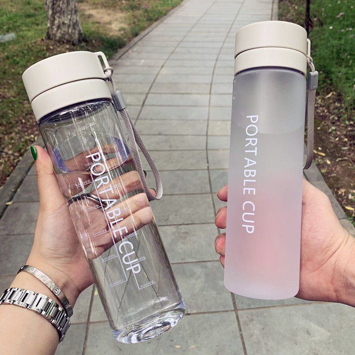 Women's portable water bottle with practical cleaning system Kalsten