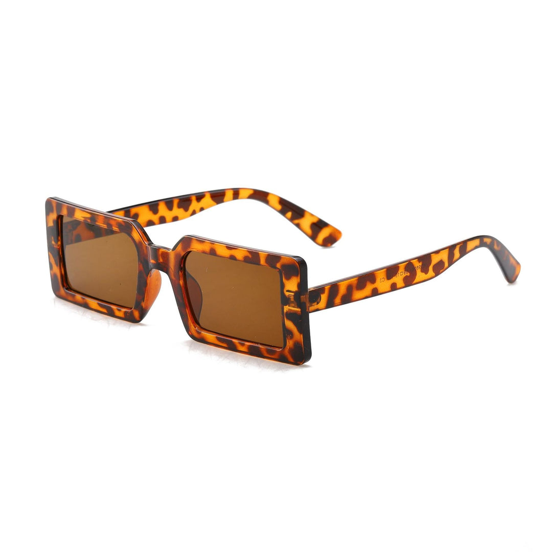 Women's square sunglasses with modern transparent frame Kalsten