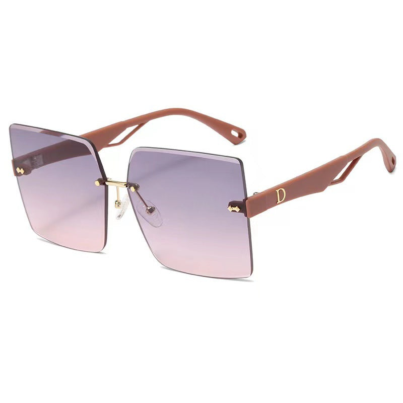 Women's fashionable square sunglasses with luxurious and elegant frame Kalsten