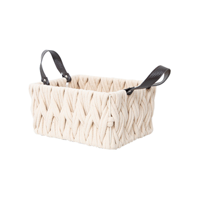 Stylish Textured Storage Basket Acalora