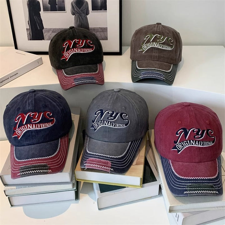 Men's Embroidered Vintage Cap Kalsten
