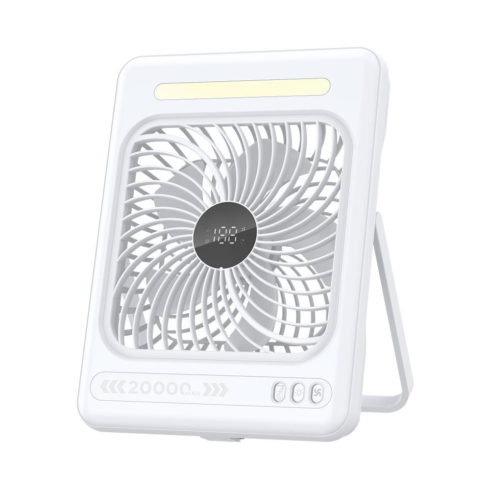 Unisex Digital Display Rechargeable Table Fan Kalsten