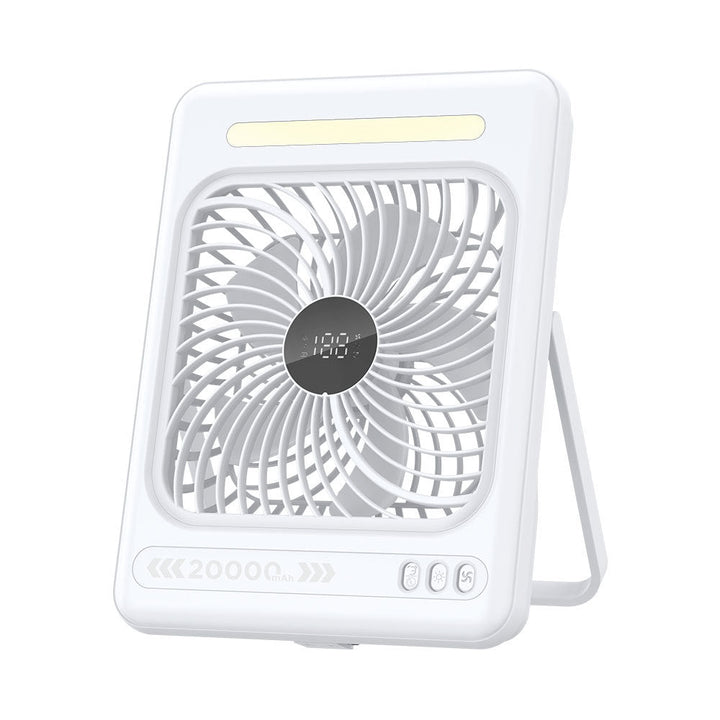 Unisex Digital Display Rechargeable Table Fan Kalsten