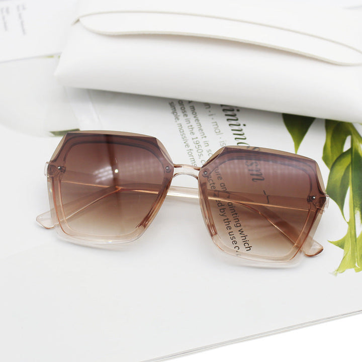 Women's oversized geometric sunglasses Kalsten