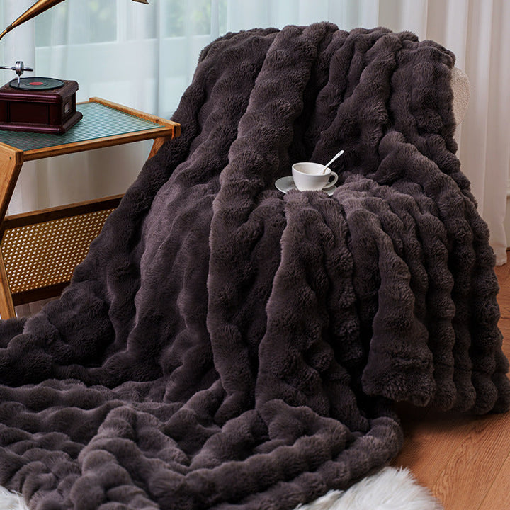 Women cozy and luxurious blanket Kalsten