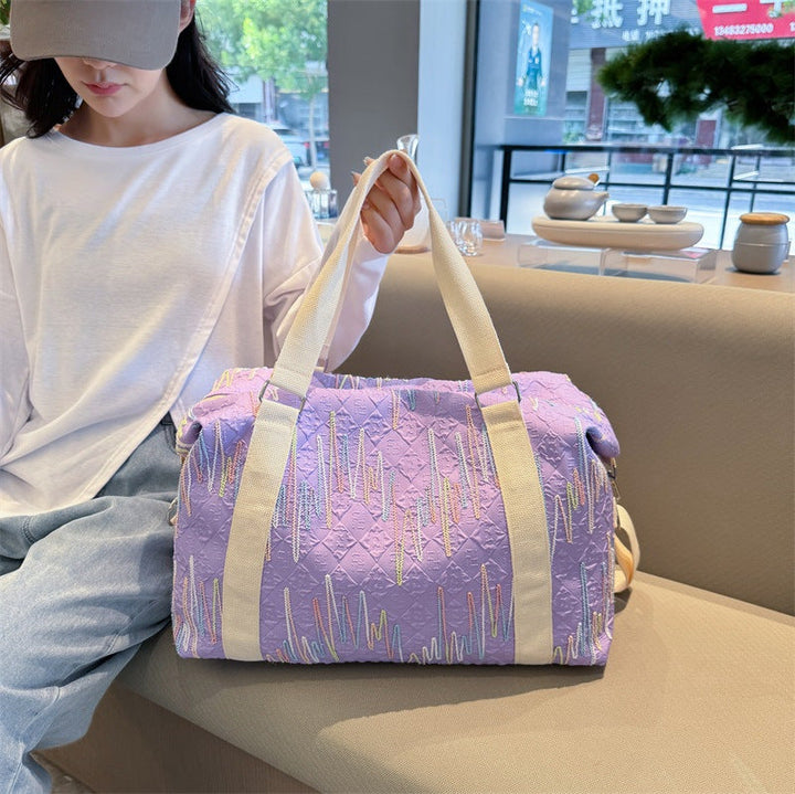 Multifunctional sports and travel bag with creative texture Kalsten