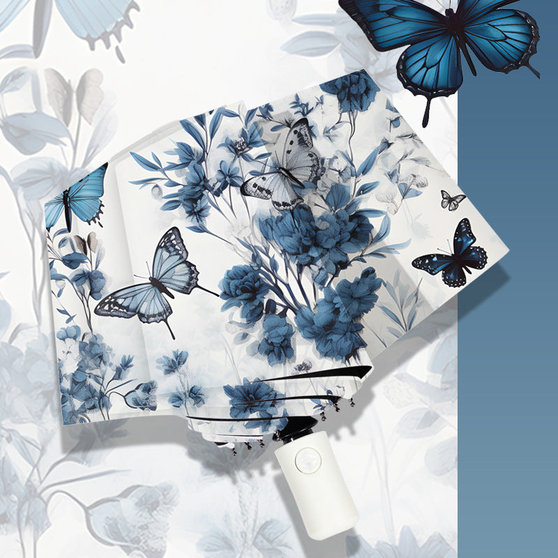 Ladies elegant umbrella with floral design Kalsten