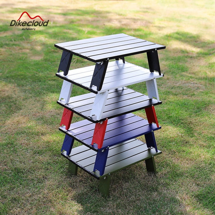Foldable Camping Table With Lightweight Aluminum Frame Kalsten