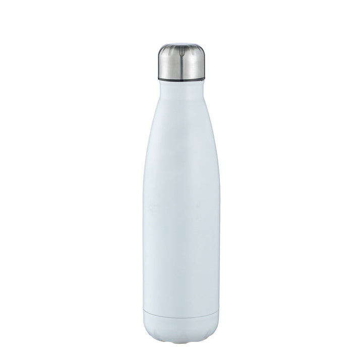 Unisex double-walled insulated bottle made of stainless steel with vacuum insulation and leak-proof screw cap Kalsten