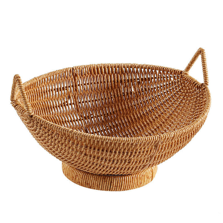 Elegant Woven Fruit Serving Bowl Kalsten