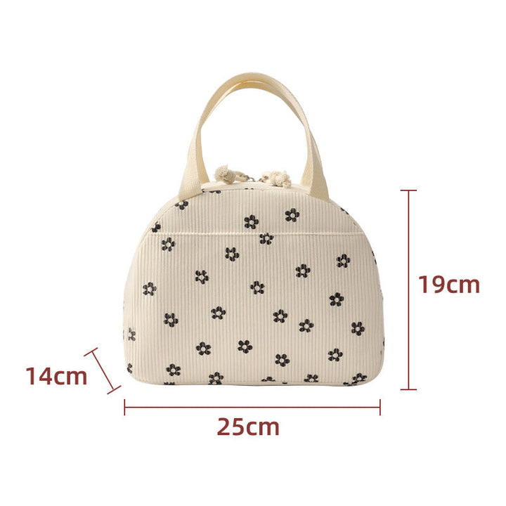 Insulated Lunch Tote with Side Pocket Kalsten