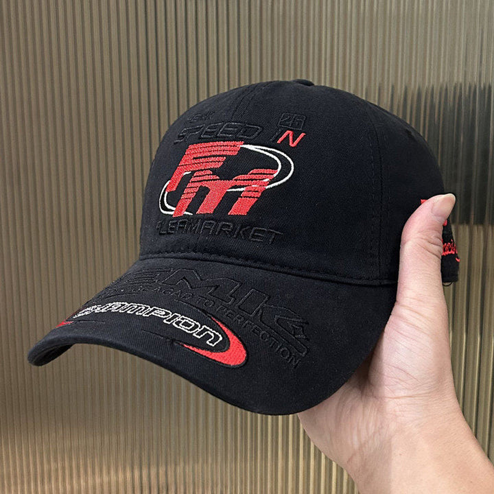 Men's Sporty Embroidered Cap Kalsten