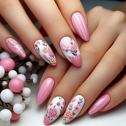 Halloween Nail Art Set with Creative Designs and Sparkling Details Acalora