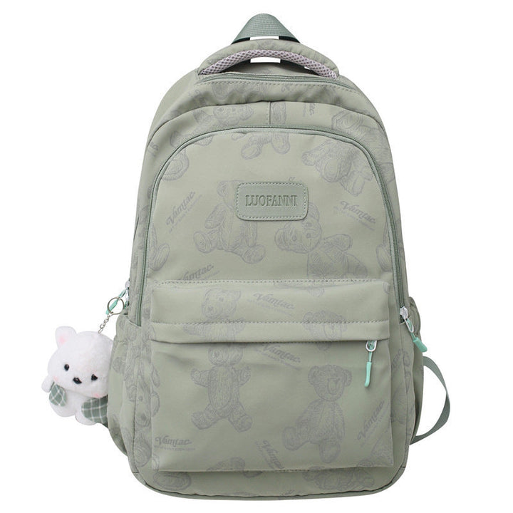 Backpack Made of Durable Nylon with Cute Bear Pattern Kalsten