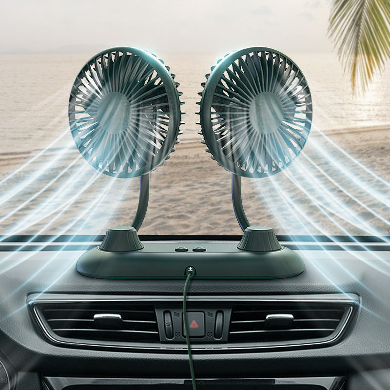 Dual Adjustable Desktop Fan Kalsten