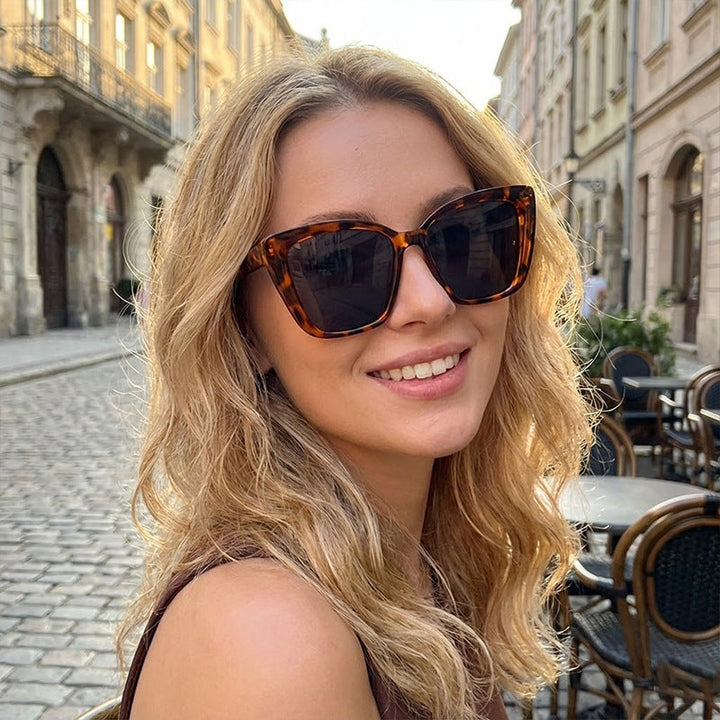 Ladies Fashion Oversized Sunglasses with Unique Design Kalsten