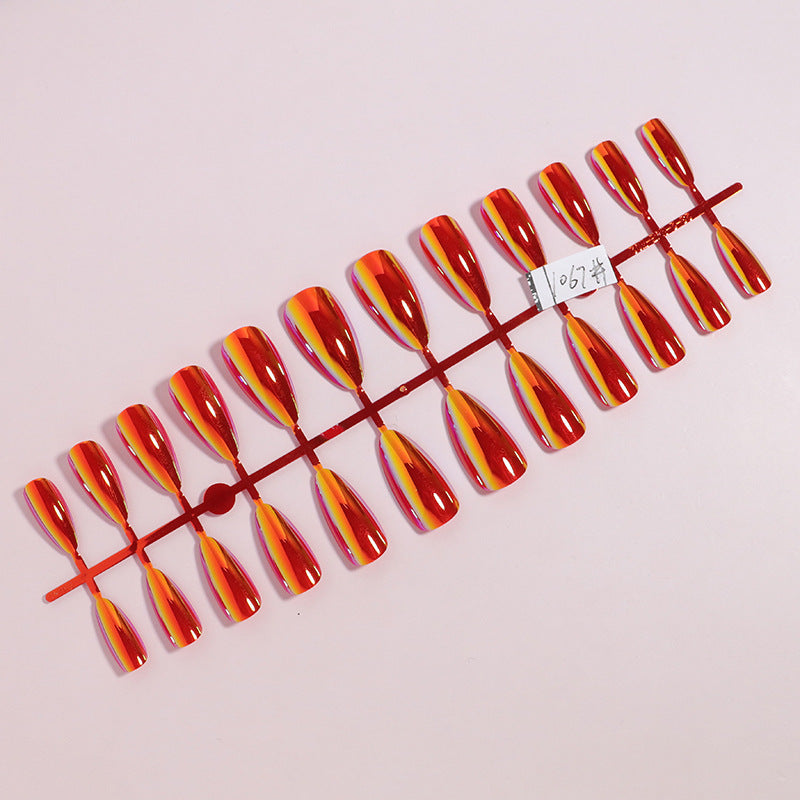 Artistic Gradient Press-On Nails Kalsten