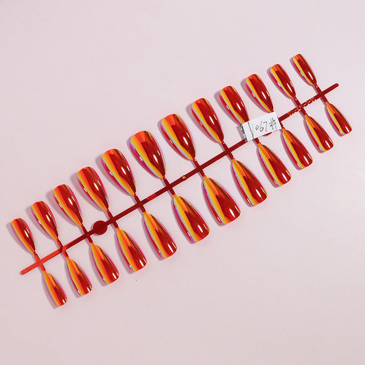 Artistic Gradient Press-On Nails Kalsten