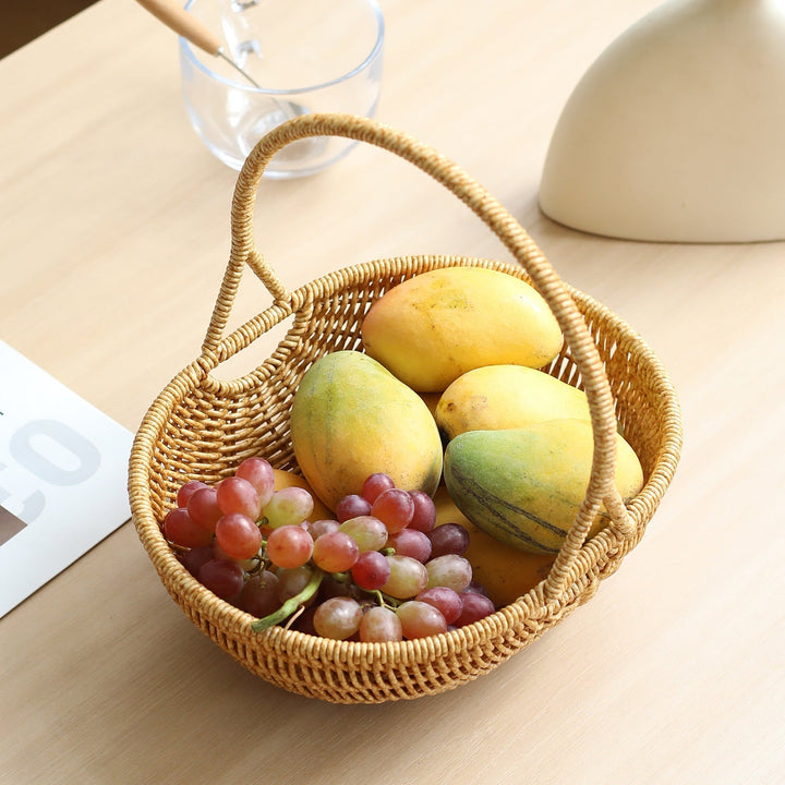 Handwoven Decorative Carrying Basket Kalsten