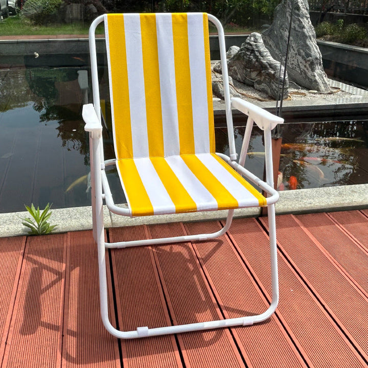 Folding chair with ergonomic design and comfortable seat surface Kalsten
