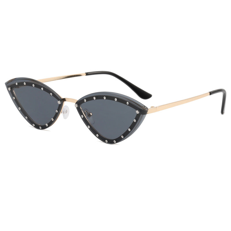 Women's Cat-Eye Sunglasses with Glitter Details Kalsten